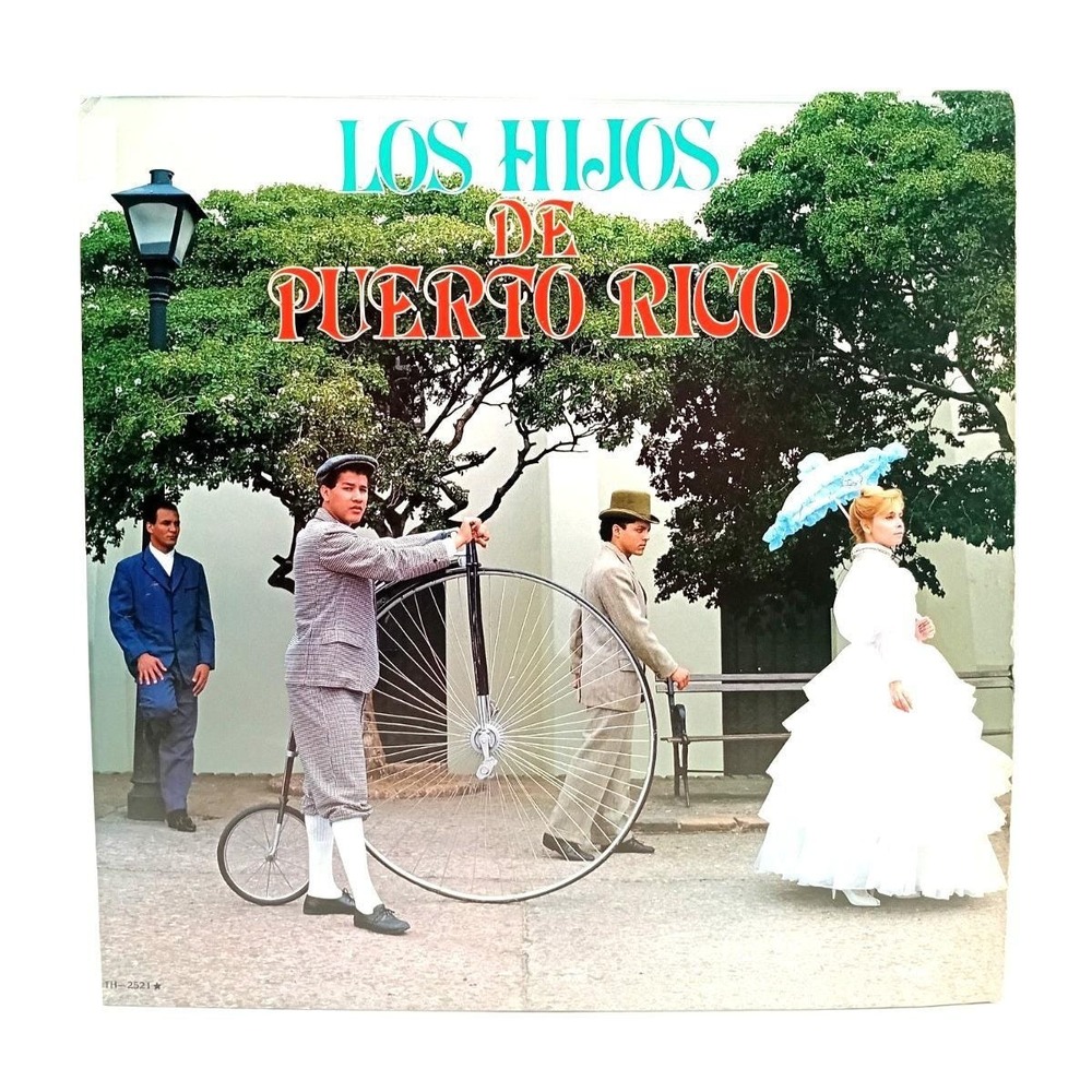 Los Hijos de Puerto Rico‎ LP Vinyl Original Shrink Rare Latin Record VG+